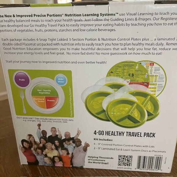 New Precise Portions 4-Go Healthy Travel Pack - Picture 2 of 5